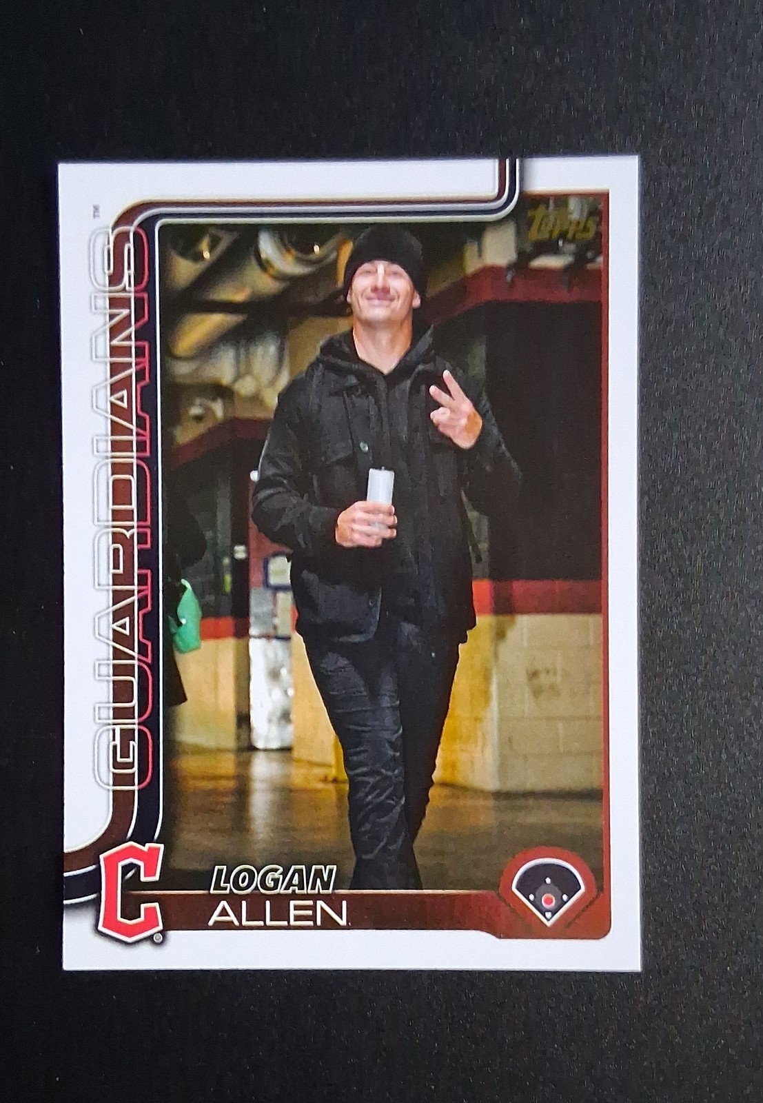 2025 Topps Update Series - Logan Allen #US288 Golden Mirror Image Variations