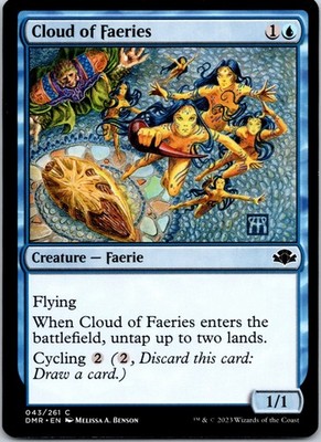 Cloud of Faeries C Dominaria Remastered 43 NM