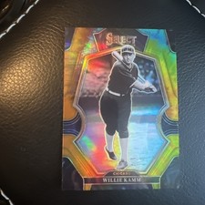 Panini Select 2023 Willie Kamm White Sox #154 Premier Level Tie-Dye Prizm /25