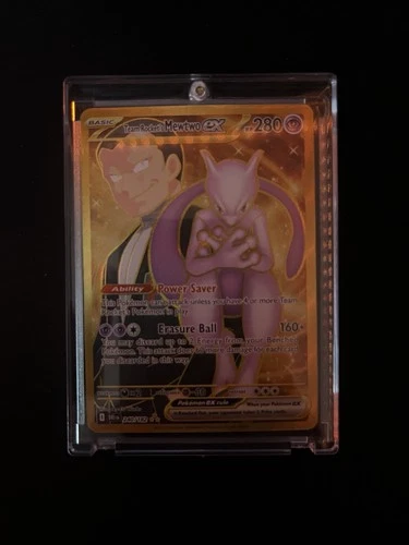Pokémon TCG Team Rockets Mewtwo EX Special Illustration