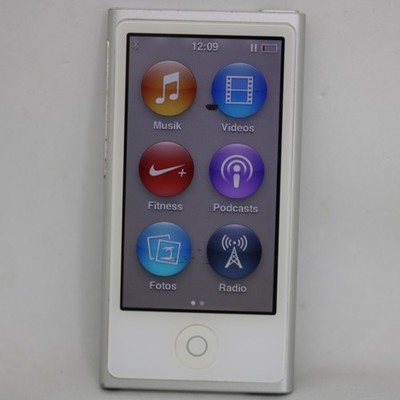 Apple iPod nano 7. Generation Silber (16GB) MP4-Player / Bluetooth / Händler