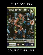 2025 Donruss Napheesa Collier Road to the Finals #134/199 Minnesota Lynx