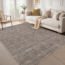 5x7 Area Rugs for Living Room Washable Rug Solid Rug for Bedroom Modern Throw