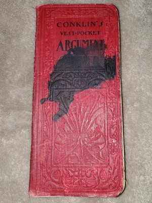 1901 Conklins Vest-pocket Arguement Settler