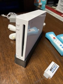 Wii Console Bundle Games Controllers Cables Power Working Tested Sensor