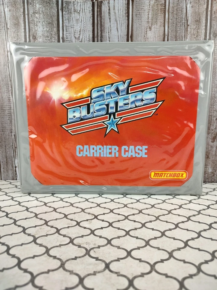 Matchbox Sky Busters Skybusters Aircraft Carrier Storage Case W/ Original Box.  - Image 3 of 4