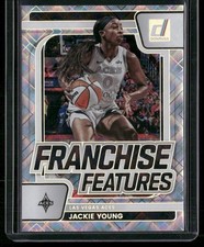 2026 Donruss WNBA #8 Jackie Young Franchise Features Diamond