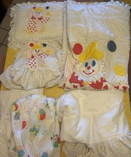 VTG Clowns Infant Bedding Set