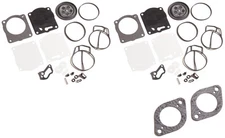 Sea Doo 947 951 XP Limited 1998-2002 Dual Twin Carb Rebuild Kit & Base Gaskets