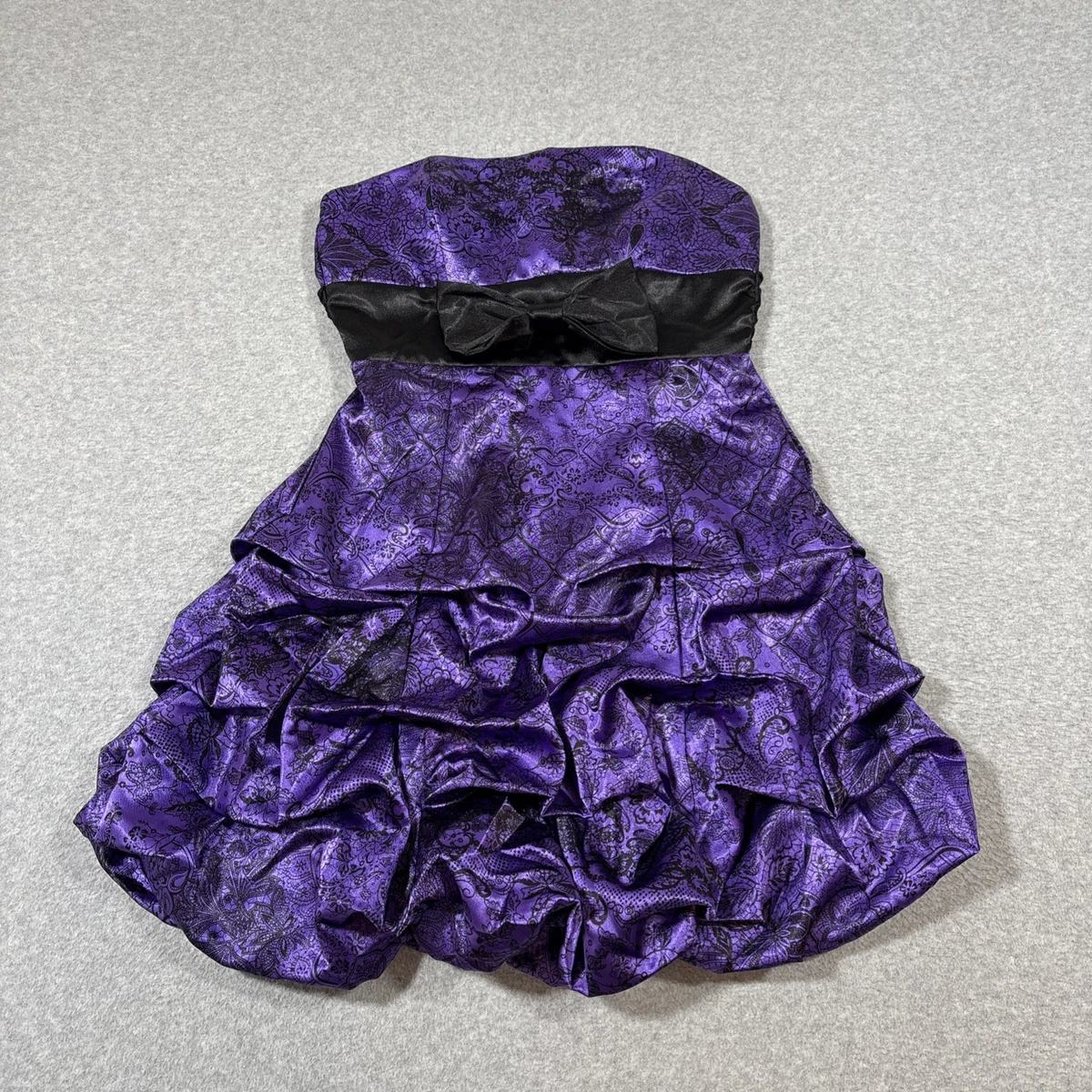 ruby rox homecoming dress Vintage Rhinestone Flowy Ruby Rox Dress