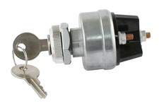 Universal Keyed Ignition Switch For 6 Volt And 12 Volt Systems - 9306