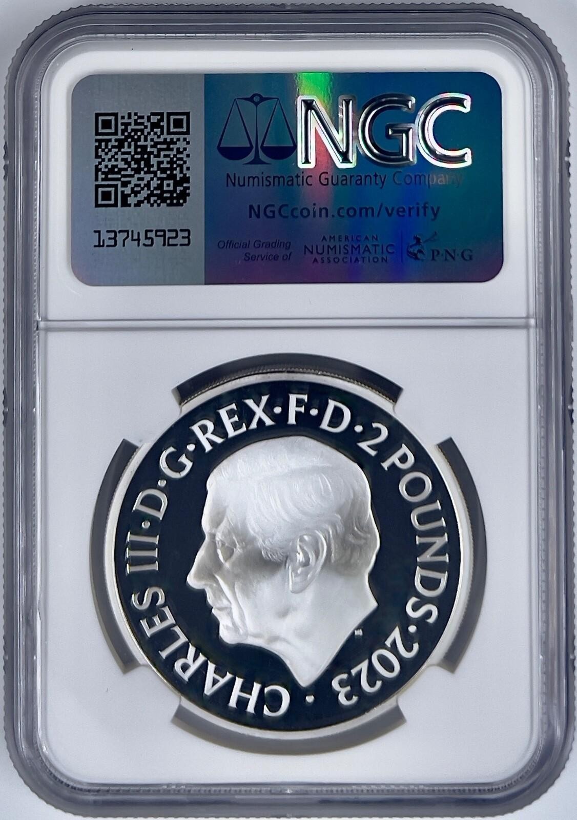 2023 Great Britain $2 British Monarchs King George II Silver Coin NGC ...
