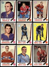 1969-70 Topps Hockey Near Complete Set 7 - NM 6905675 (106 / 132 cards)