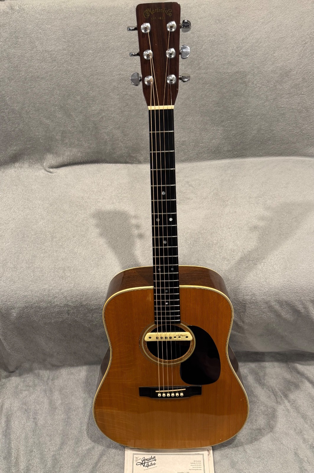 1971 Martin D-28 Dreadnought Guitar