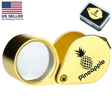 30X Jewelers Loupe Magnifier Jewelry Coin Loop Magnifying Glass Eye Pocket