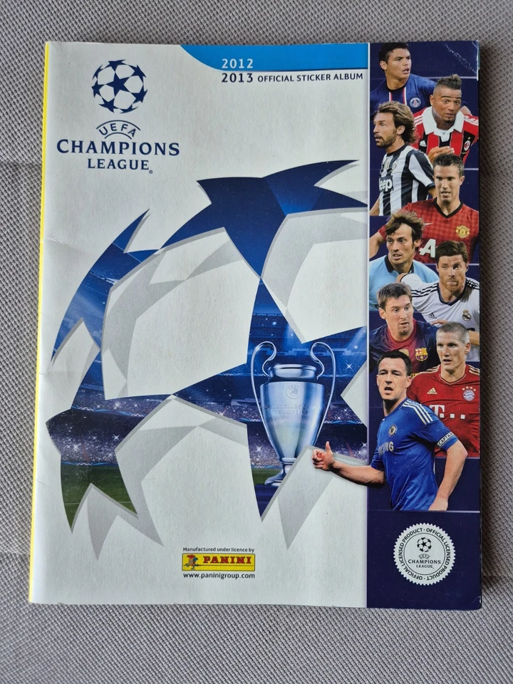 ALBUM PANINI FOOTBALL UEFA CHAMPIONS LEAGUE 2012-2013 COMPLET FRANCE - Photo 1/4