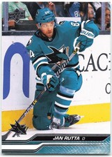 2023-24 Upper Deck Extended #616 Jan Rutta San Jose Sharks