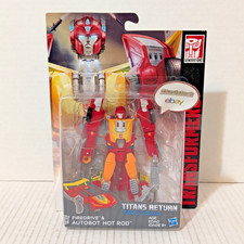 Transformers Titans Return Deluxe Class Firedrive & Autobot Hot Rod