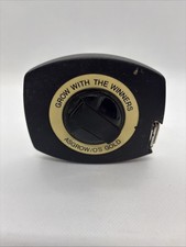 VINTAGE Asgrow/O’s Gold Seeds LUFKIN 50 FT  Steel Tape Measure Yellow Tape