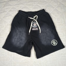 NEW Hellstar Washed Black Shorts Men s XL PT Paradise Graphic New With Tags