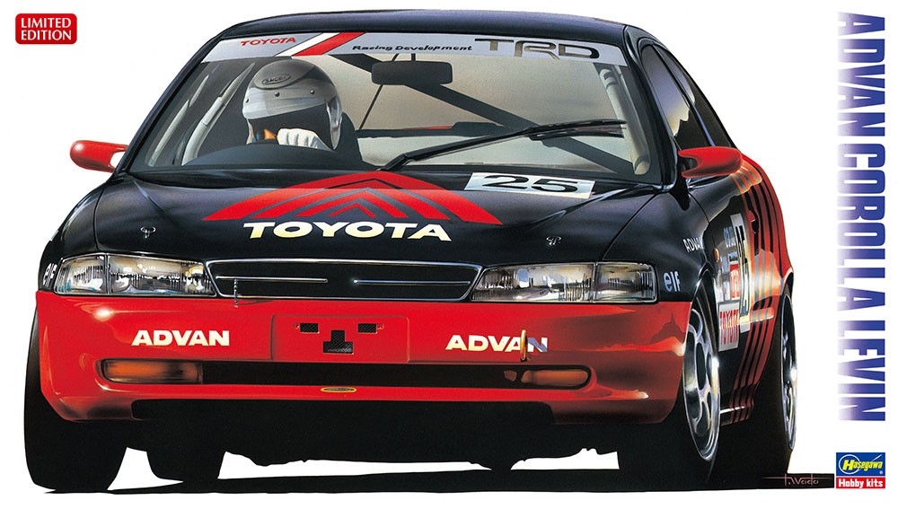 Maquette Toyota Corolla Levin Advan Hasegawa 1/24 pour réussir vos projets de modélisme sans défaut