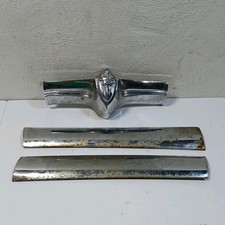 1956 Plymouth Belvedere Savoy Suburban Lower Hood Ornament Emblem Badge 56