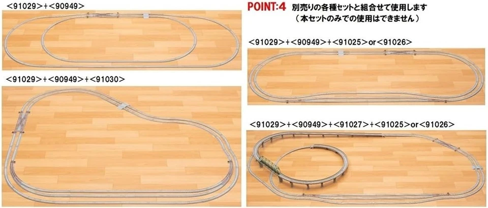 TOMIX 91029 N Gauge (Rail Pattern D) Double Track Crossing Point Set NEW F/S - Image 4 of 4