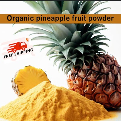 Powder Pineapple Organic Greens Super Drink Bromelain Fruit Superfood Natural