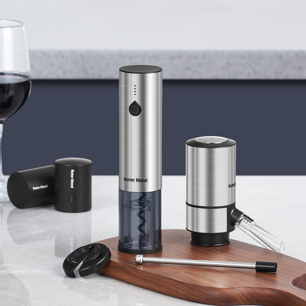 Roter Mond Purple Toaster Walmart Wine Decanter Roter Mond 7-in-1