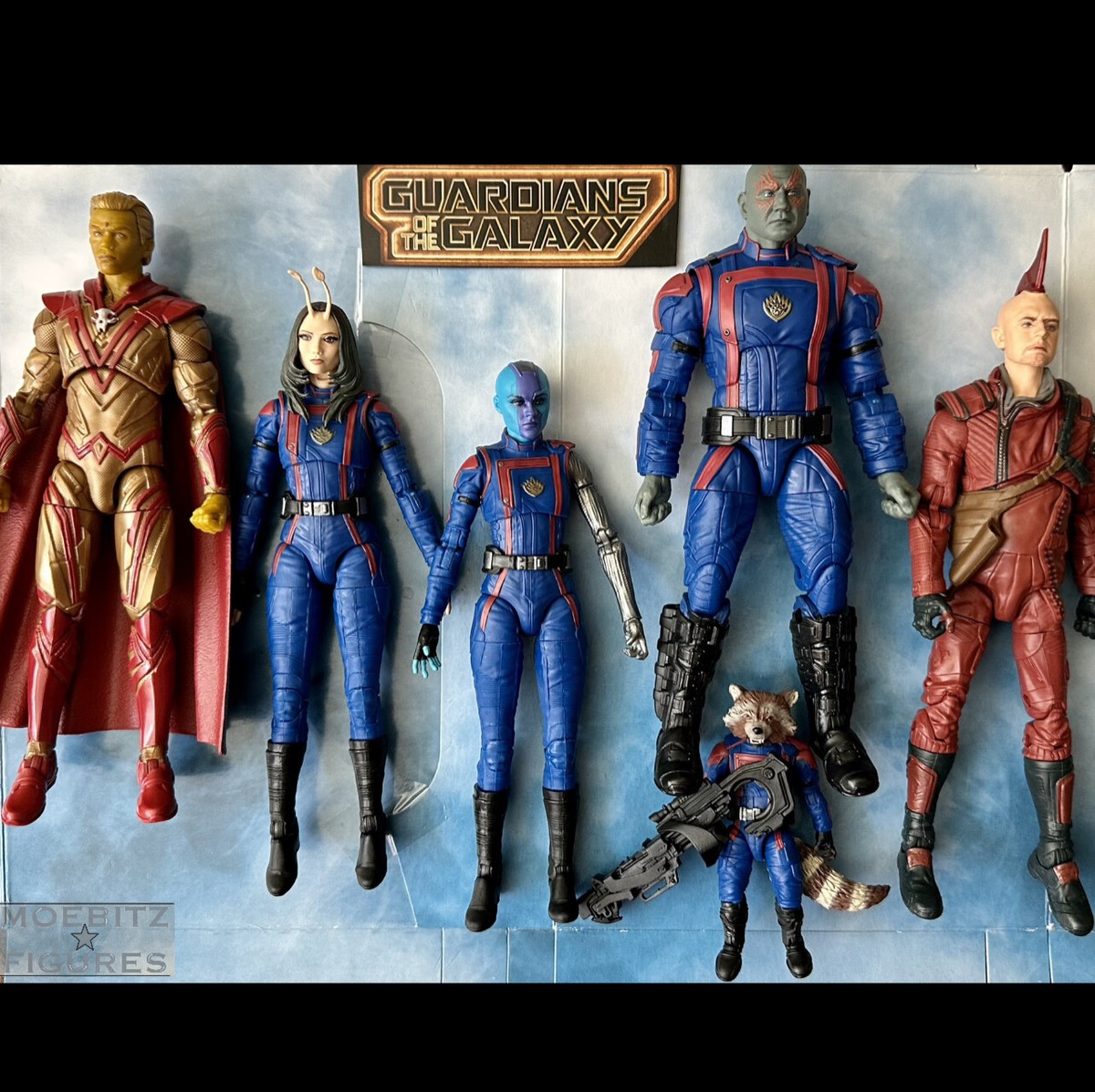 Marvel Legends Guardians of the Galaxy Vol 3 GOTG MCU Drax Mantis
