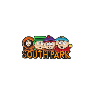 Stan Kyle Kenny Cartman Enamel Pin New