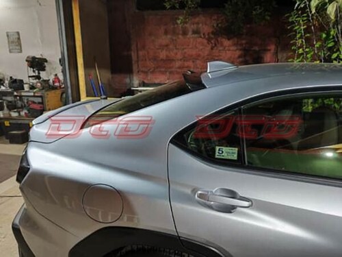 22-25 Fits SUBARU WRX STI VB 4D Sedan V Look Rear Roof Spoiler Carbon Fiber - Foto 2 di 7