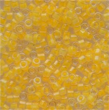 Miyuki Delica Beads Size 11   Luminous Sunglow Code DB2032 5 Grams