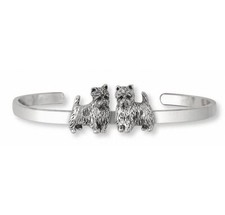 Westie Bracelet Jewelry Sterling Silver Handmade West Highland White Terrier Bra