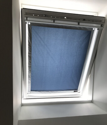 Für Roto für Velux Dachfenster Rollo ohne Bohren Verdunkelungsrollo Sonnenschutz