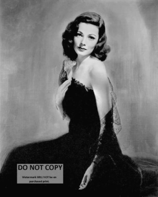 #ad #ad REPRODUCTION OF THE PAINTING OF GENE TIERNEY FROM quot;LAURAquot; 8X10 PHOTO EE 346 $10.98