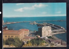Postcard Port Empedocle Tower of Charles V and Old Pier UC121