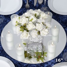 20 pcs 16" Round MIRRORS Wedding Party Reception Wholesale CENTERPIECES Supplies