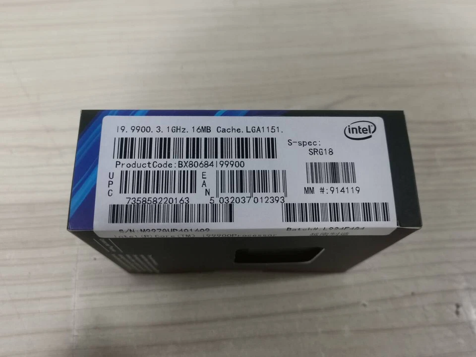 *NEW*Intel Core i9-9900 8-Core 16MB SRG18 65W 3.10GHz LGA1151 CPU Processors - Image 4 of 4