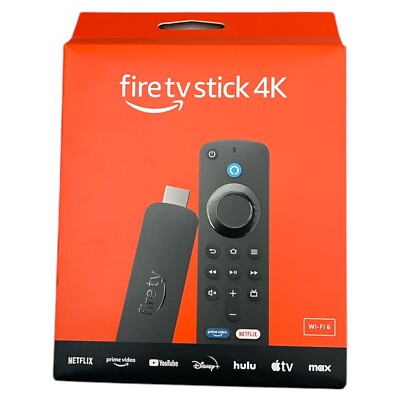 2024 Amazon Fire TV Stick 4K (2nd Gen) Streaming Device w/ Voice Control