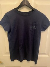 Vineyard Vines Top short sleeves Blue whale girl size large 14