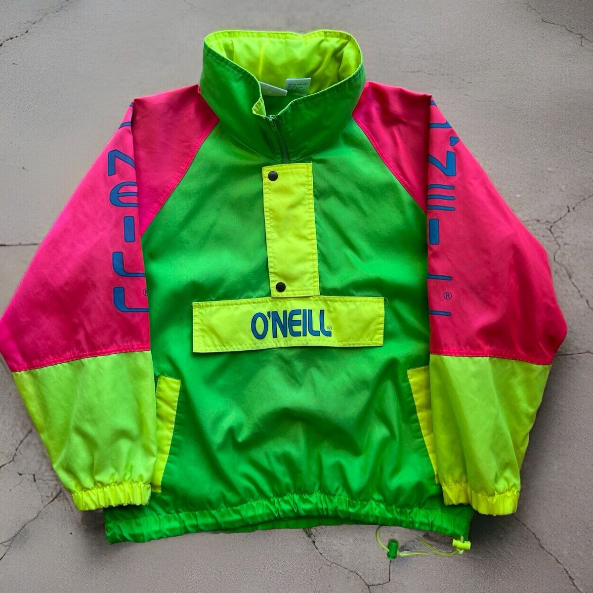 Vintage O'neil Jacket Small Neon Multicolor 90s Surfboards Vintage O'neil Jacket Small Neon Multicolor 90s Surfboards