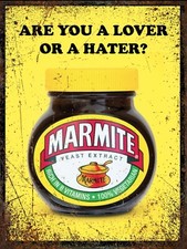 Vintage Marmite Retro Metal wall sign plaque kitchen cafe Advertising art