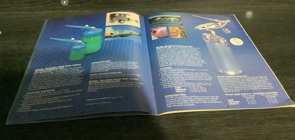 VINTAGE 20th ANNIVERSARY BADGER AIR BRUSH CO CATALOG - AS PICTURED Amarillo - Image 3 of 3