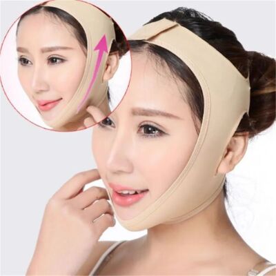 V Line Face Shaper - Elastic Face Slimming Bandage Chin Cheek Lift Up Belt Tools