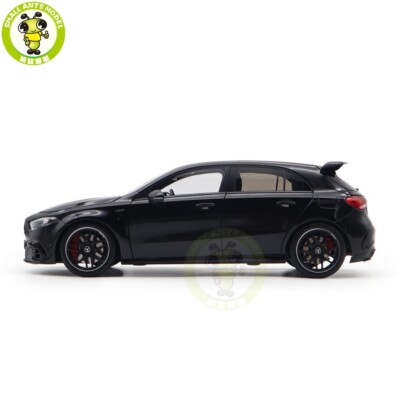 1/18 Mercedes AMG A45 S NZG Black Diecast Model Toy Car Gifts For