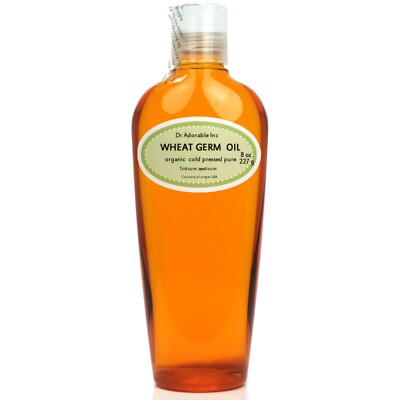 100% PURE  WHEAT GERM OIL ORGANIC COLD PRESSED ***FREE SHIPPING!***