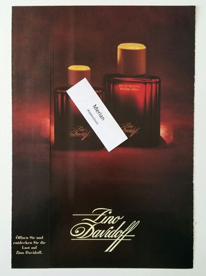 Werbeanzeige/advertisement A4: Zino Davidoff Eau De Toilette 12/1993 (080416379)