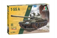 Italeri 7081 1/72 Scale Military Model Kit T-55A MBT Main Battle Tank