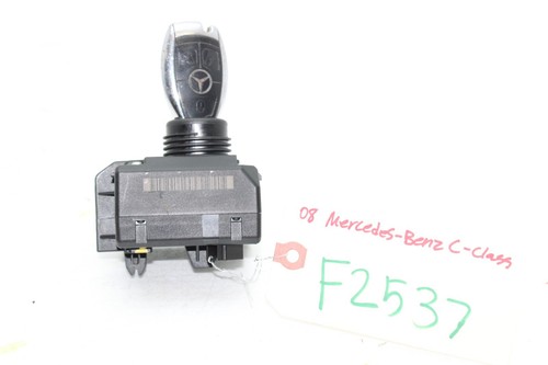10-16 MERCEDES-BENZ C-CLASS Ignition Switch Module W/ Key F2537